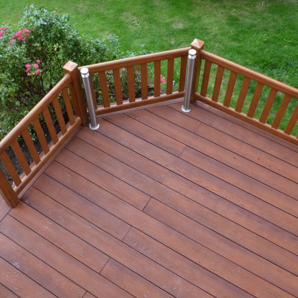 Enhanced Grain Millboard decking: Jarrah